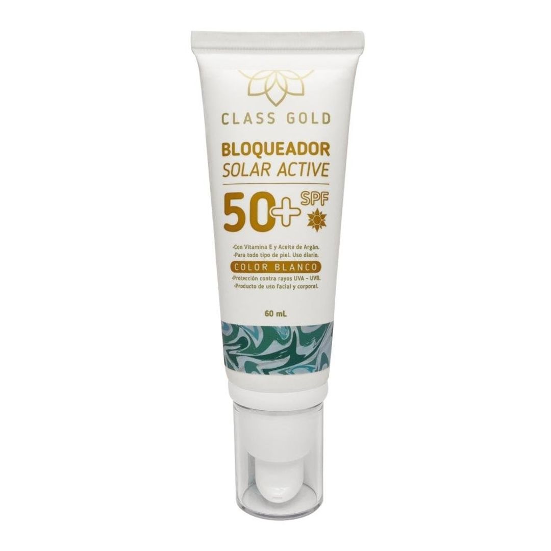 Bloqueador Solar Color Blanco Class Gold  60ml.