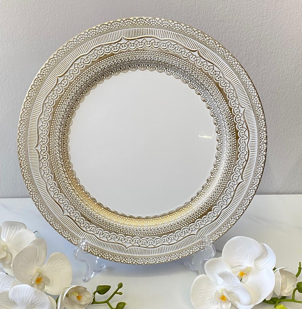 Plato Bajo de melamina 33cm