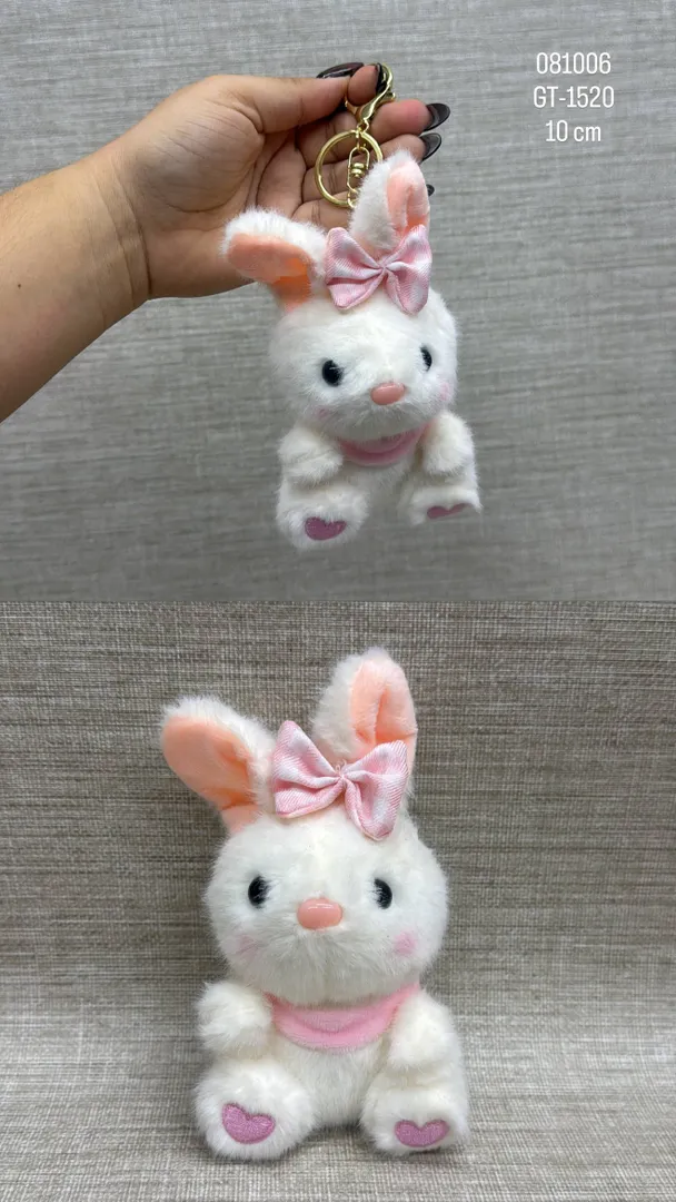 LLAVERO DE CONEJITA 10 CM