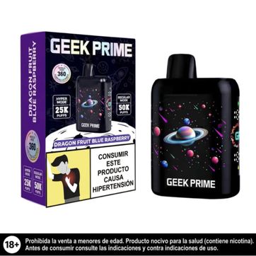 Imagen del producto Geek Bar Dragon Fruit Blue Raspberry 50.000 Puffs Prime