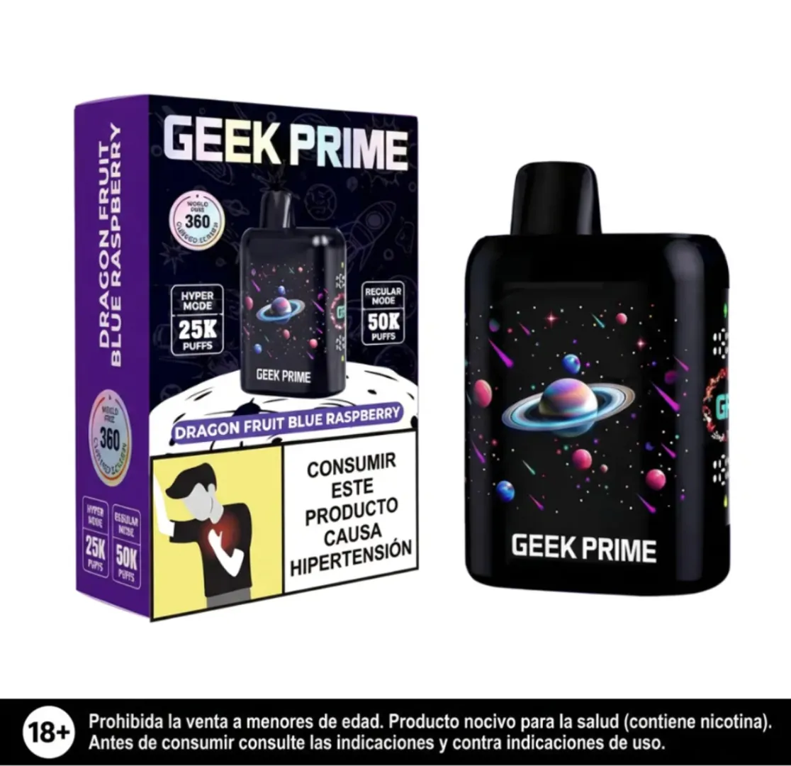 Geek Bar Dragon Fruit Blue Raspberry 50.000 Puffs Prime