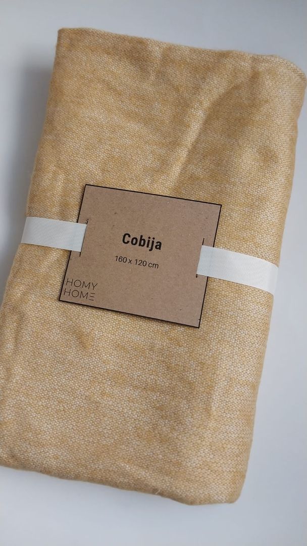 Cobija Individual Mostaza