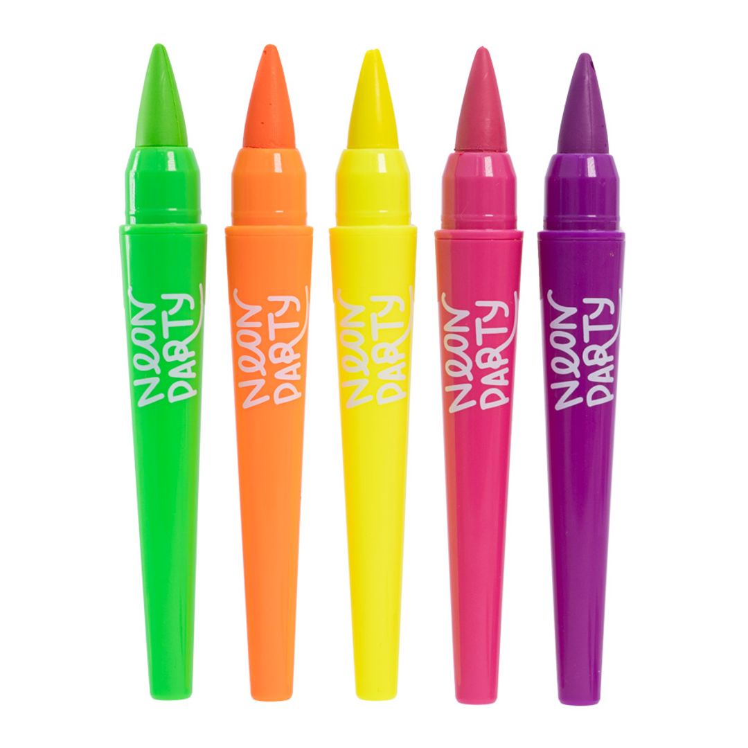 Kit X 5 Pintucaritas Neon Party