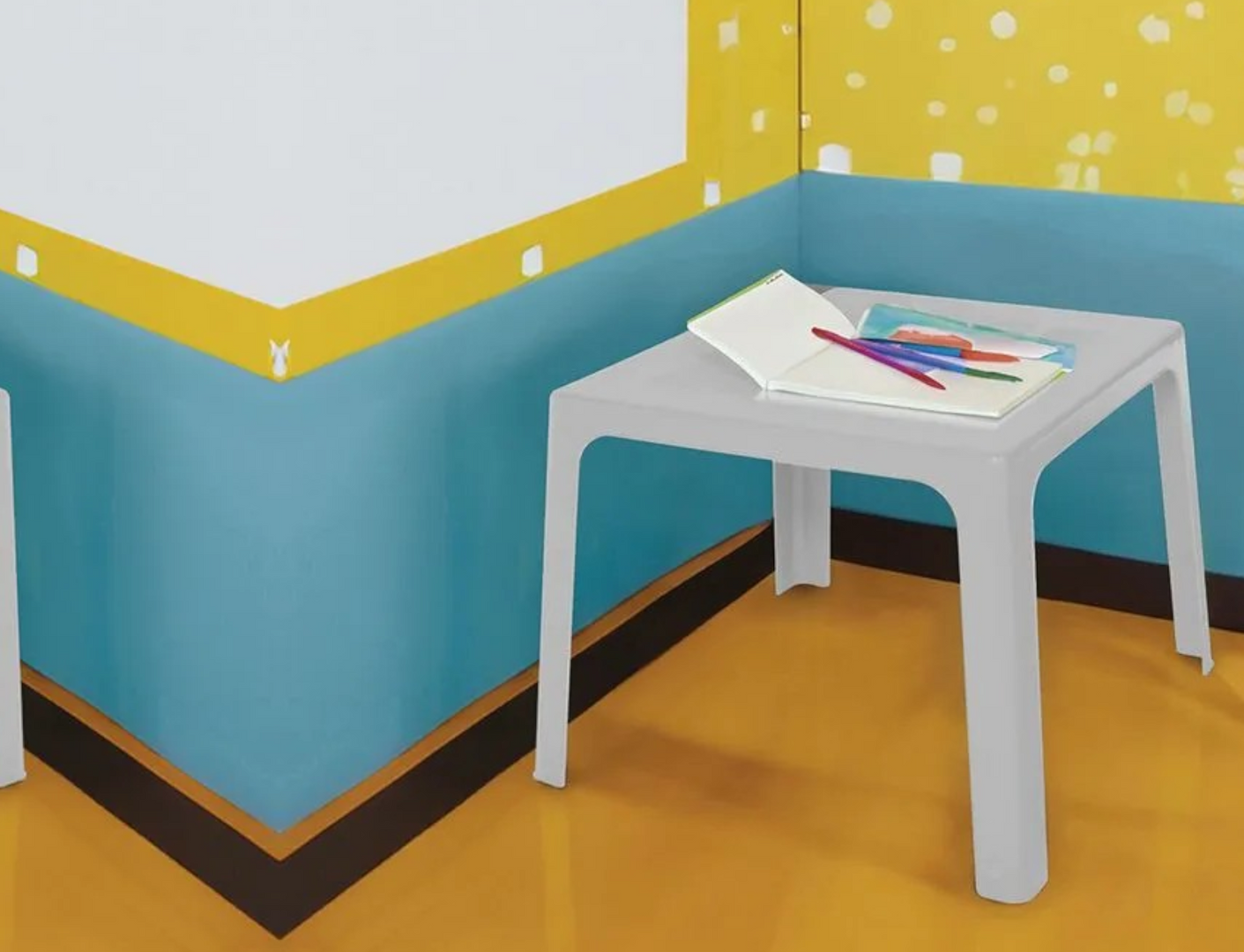 MESA PEQUEÑIN GRIS HIELO-RIMAX