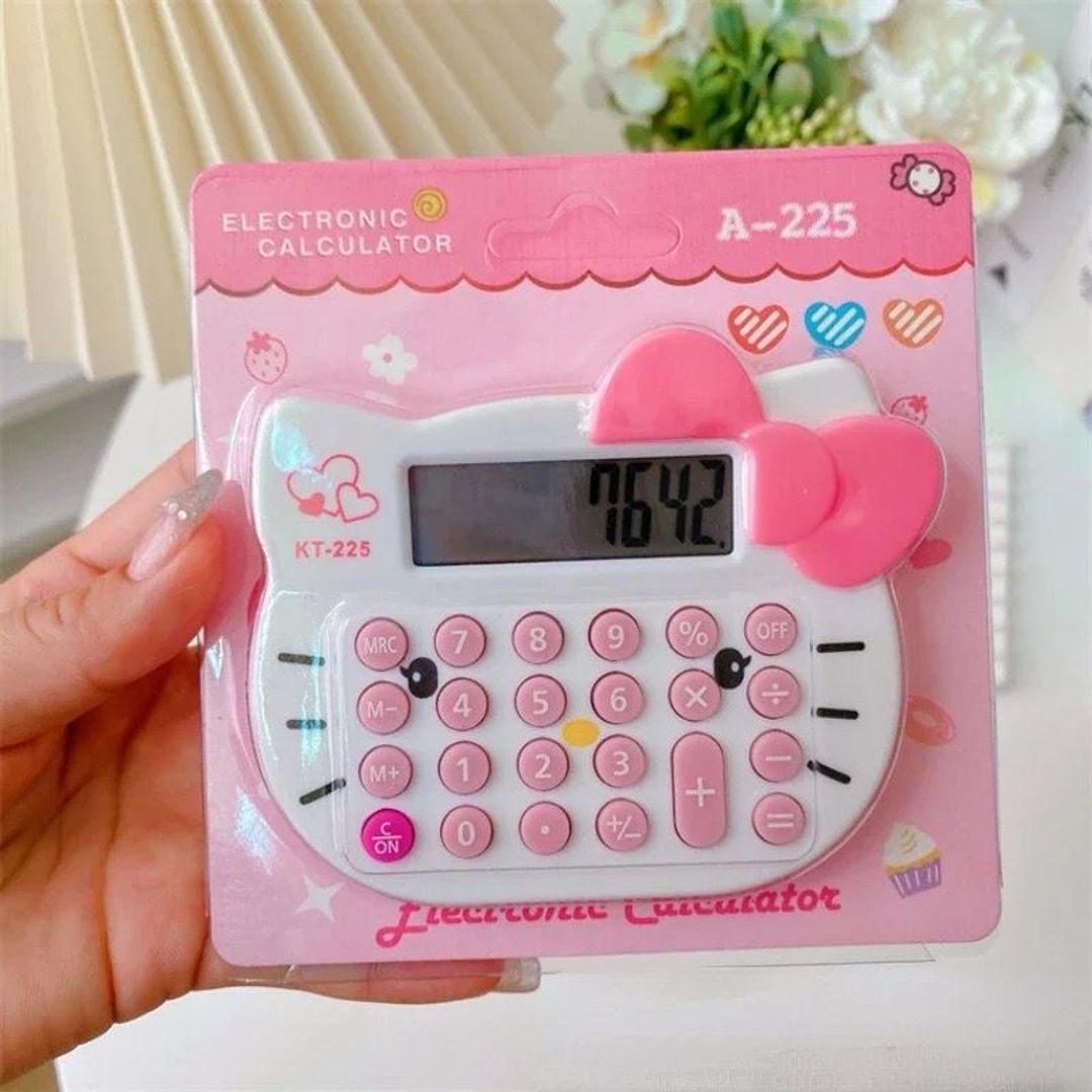 Calculadora hello kitty pequeña 