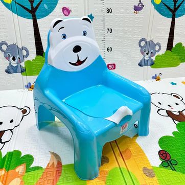 Imagen del producto BACINILLA SILLA OSO AZUL