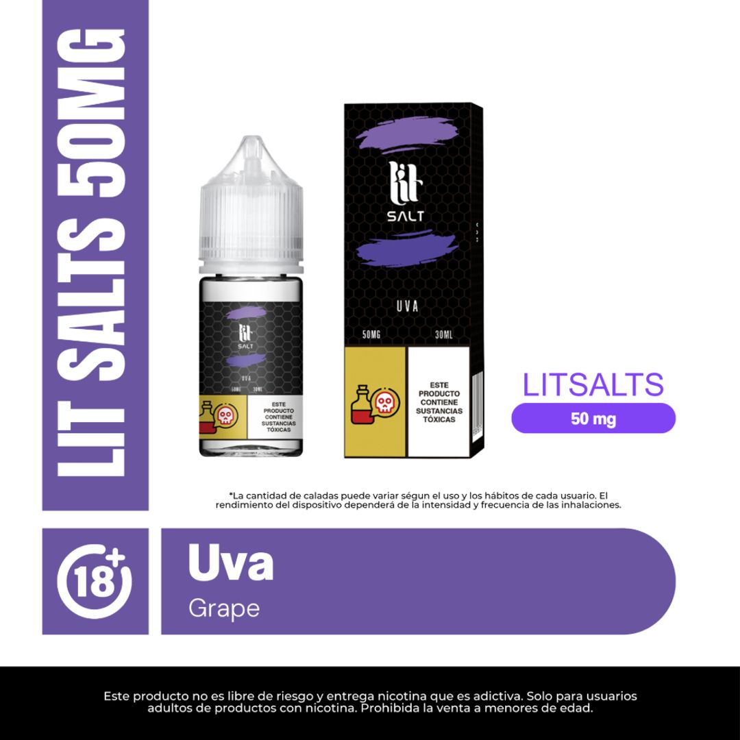 Esencia Liquida Lit Uva 30ml