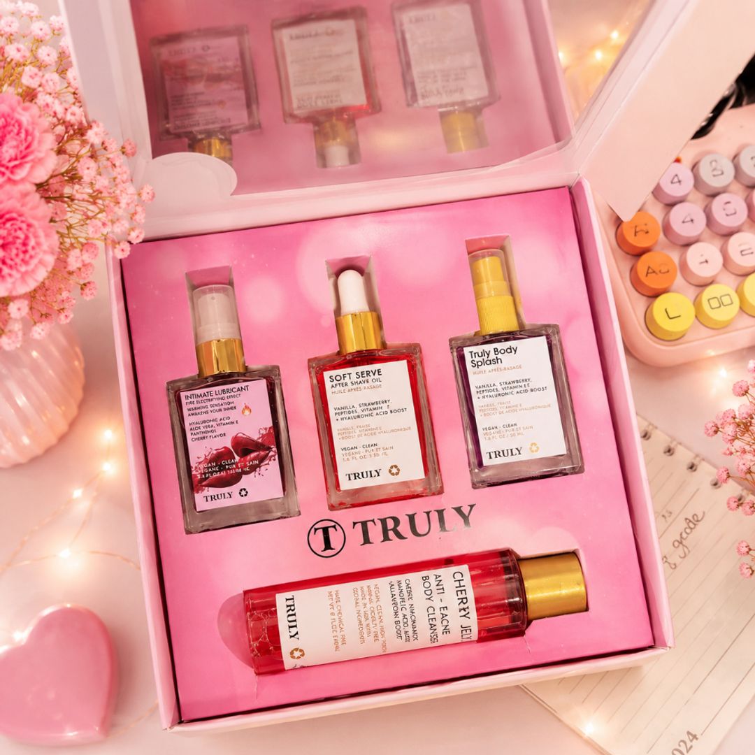 Combo TRULY x4 lubricante 