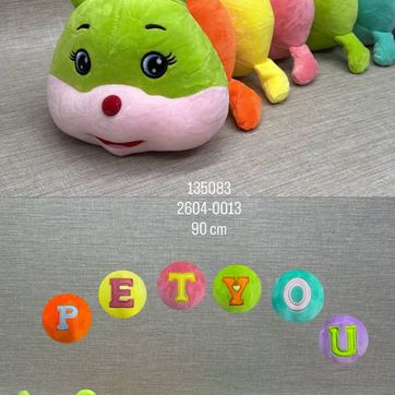 Imagen del producto GUSANO MULTICOLOR 90 CM