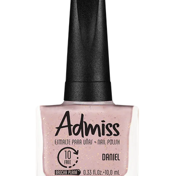 Imagen del producto DANIEL - ESMALTE TRADICIONAL PERLADO ADMISS 10ML - GAMA ROSADO