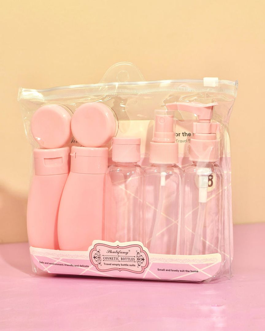 Kit de Viaje para Skincare y Maquillaje (x7 piezas)