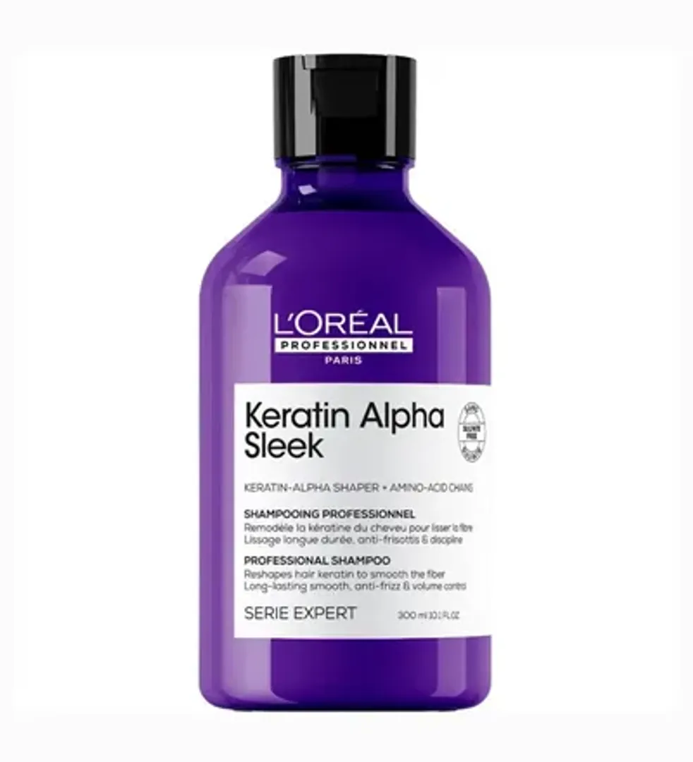 LOREAL SHAMPOO KERATIN ALPHA SLEEK