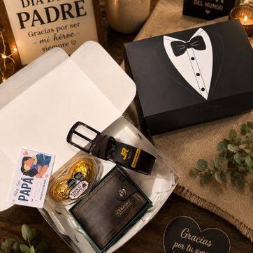 Imagen del producto Caja regalo billetera y correa