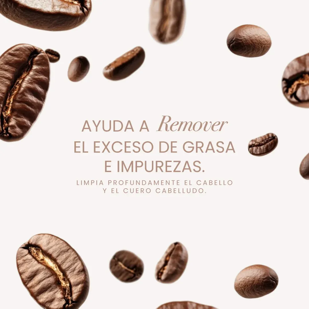 Shampoo con café 