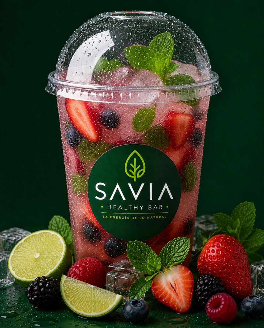 Mojito de frutos rojos 