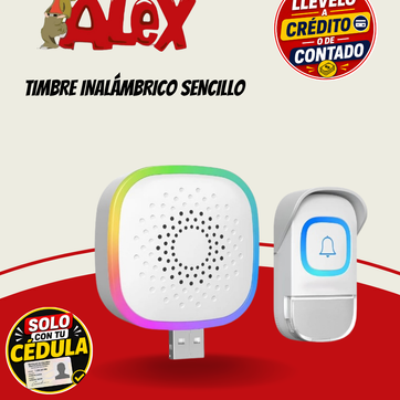 Imagen del producto TIMBRE INALÁMBRICO SENCILLO