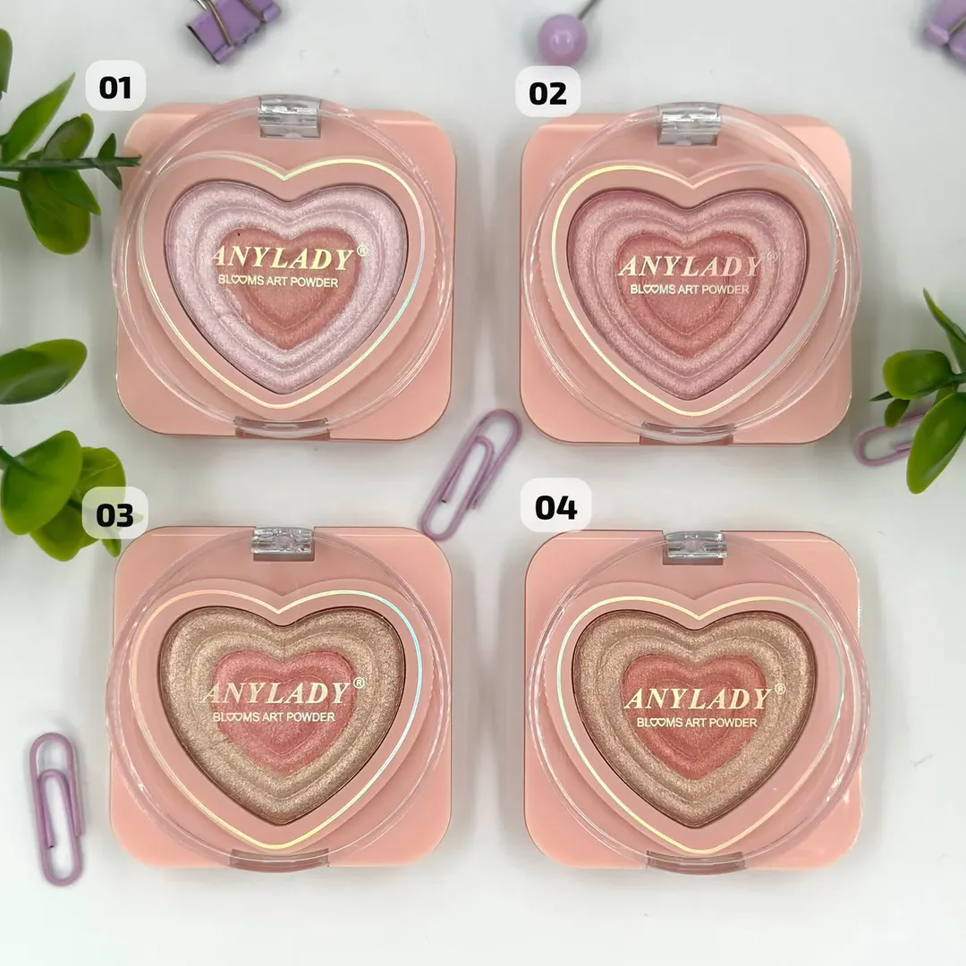 RUBOR CORAZON BLOOMS ART POWDER ANYLADY