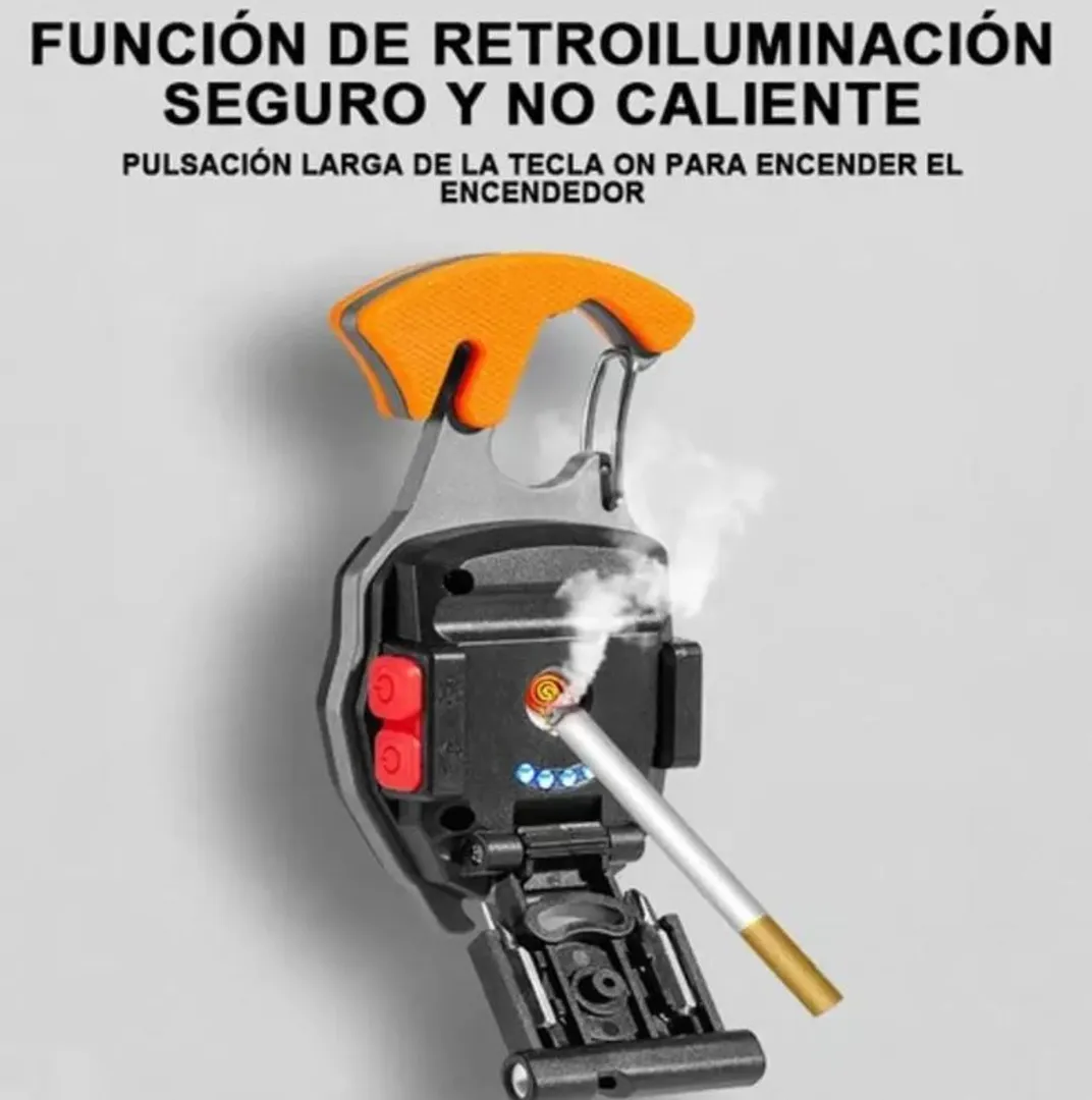 Linterna Multifuncional Recargable