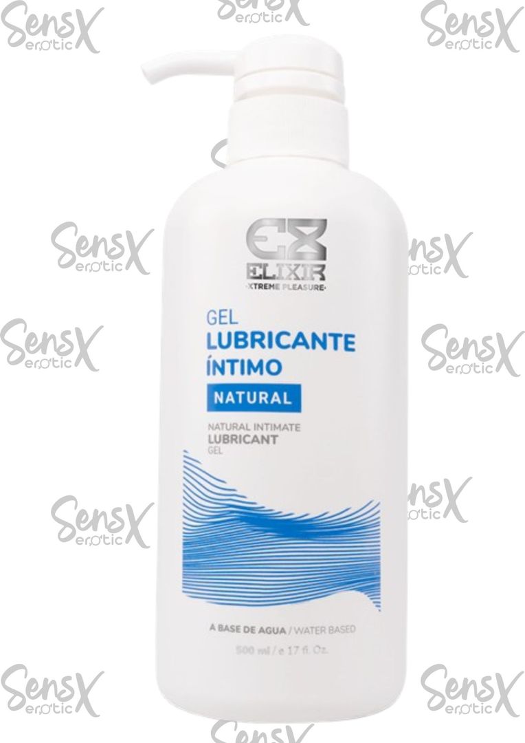 Gel Lubricante Íntimo Natural Elixir 500ml