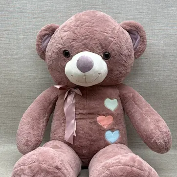 Imagen del producto OSO PATAS LARGAS CON BORDADO Y CINTA 1.2O CM
