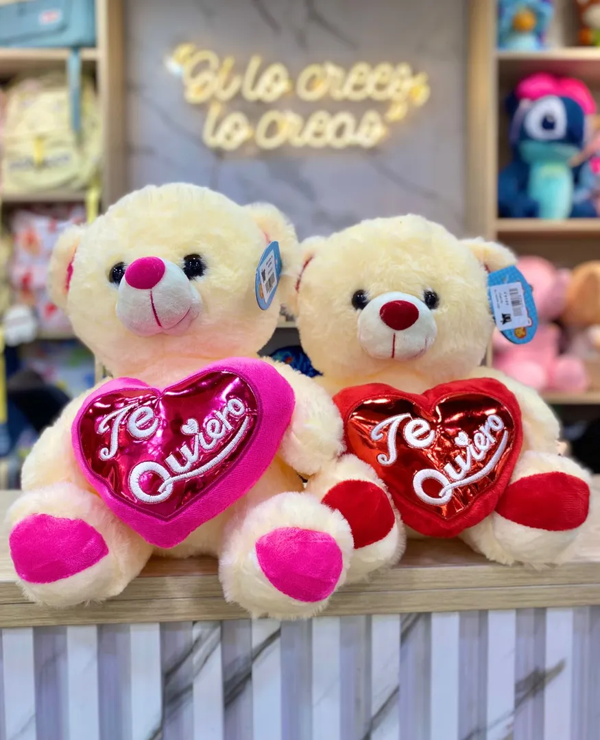 OSO CORAZÓN TE QUIERO ( 25 CM ) 