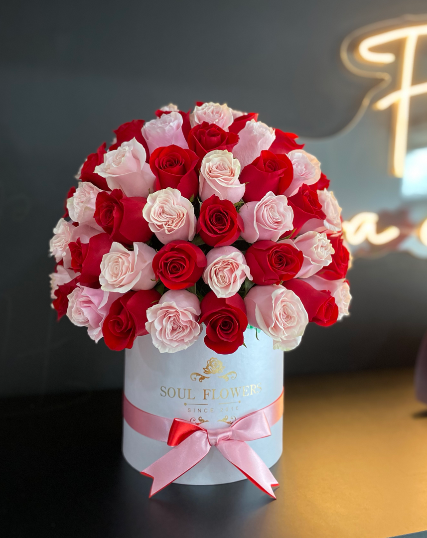 CAJA REDONDA HONGO MEDIO