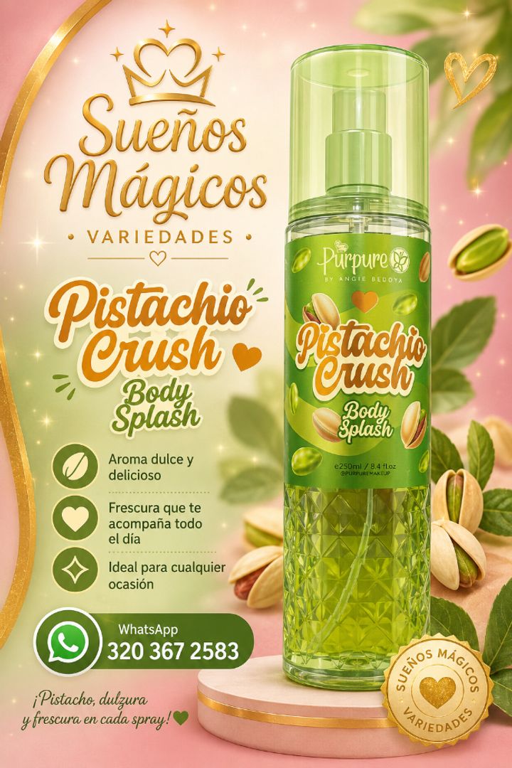 Splash Purpure Pistachio 