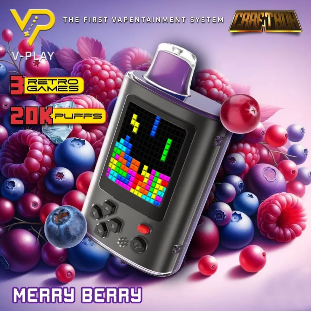VAPEADOR RETRO GAMES 20000 PUFFS V-PLAY