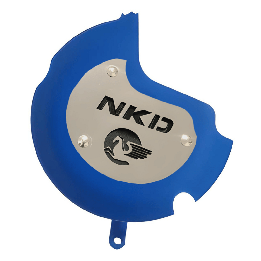 PROTECTOR TAPA CLUTCH NKD CON PLATINA AZUL 