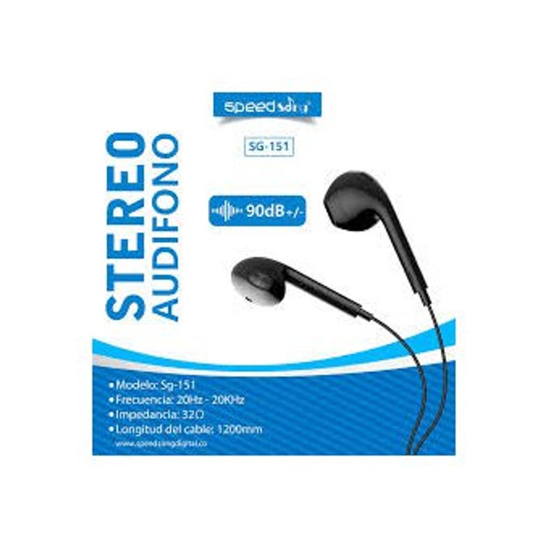 Audífonos SpeedSong SG151