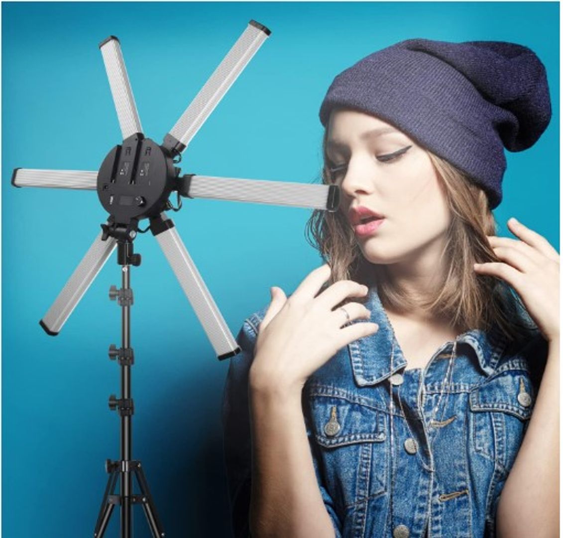 Yeah-hhi 60W LED Luz de Anillo 3200-5600K 