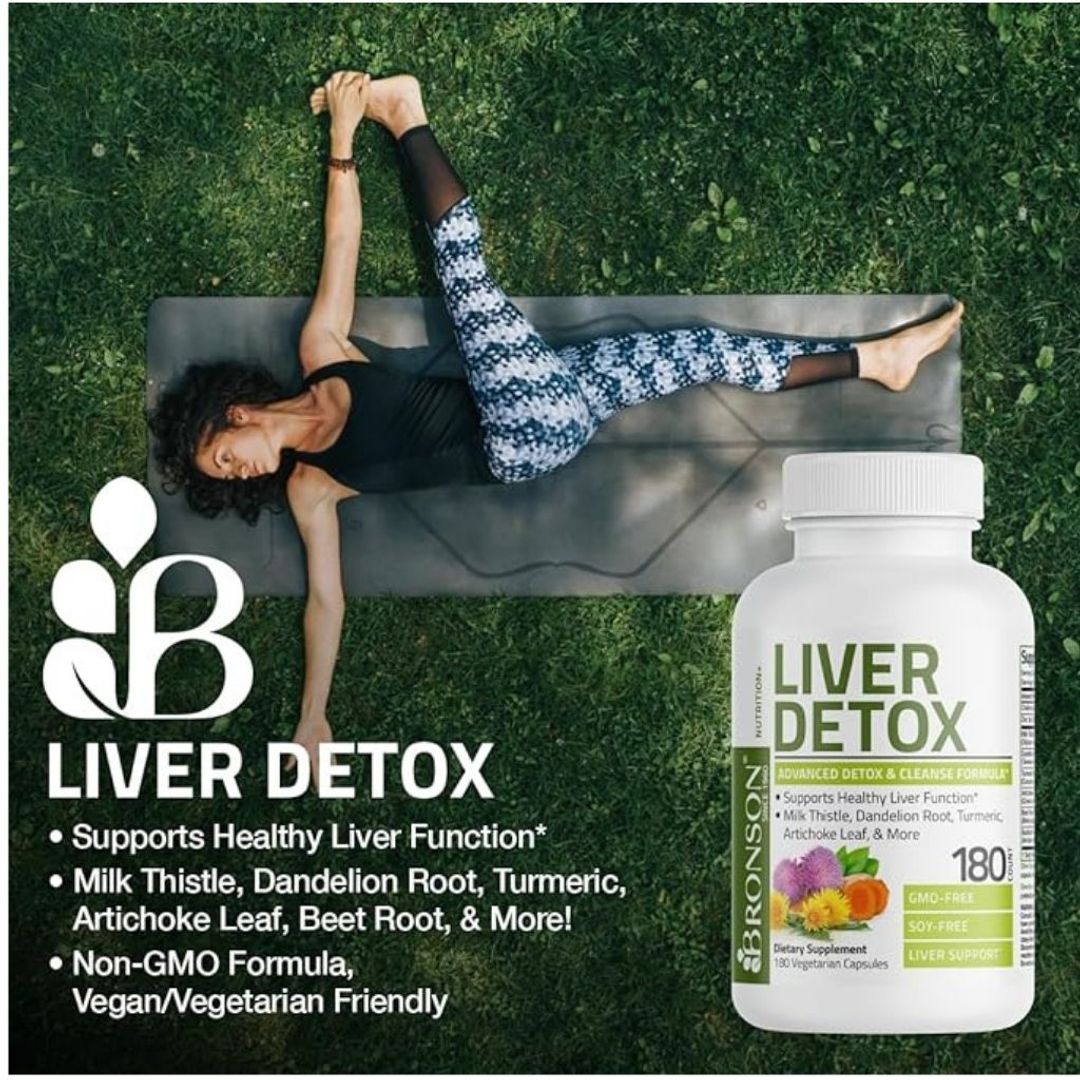 DETOX LIVER DESINTOXICACIÓN DEL HÍGADO 60cap