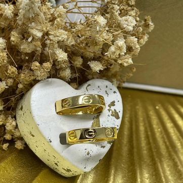 Par De Argollas lisas cartier - imagen 1