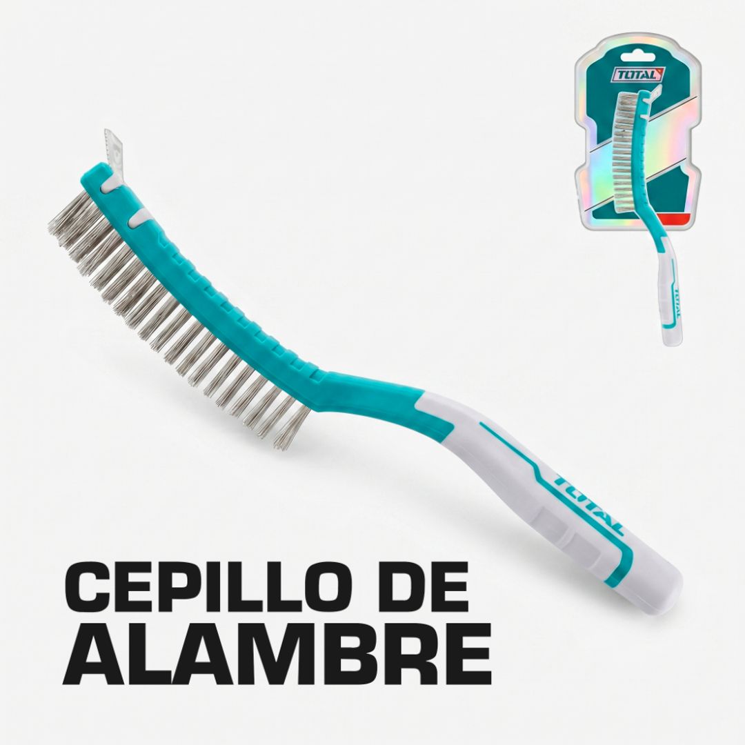 CEPILLO DE ALAMBRE DE ACERO 340MM