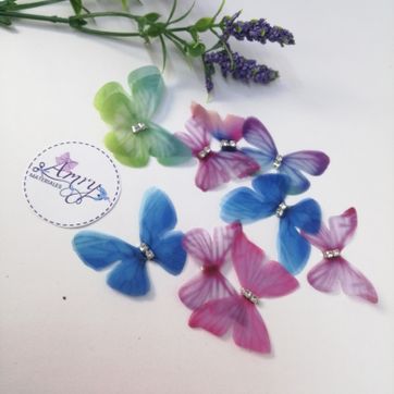 Imagen del producto Kit 10 Mariposas Organza
