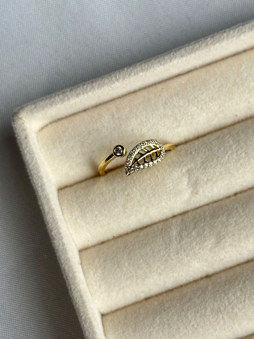 Anillo hoja 