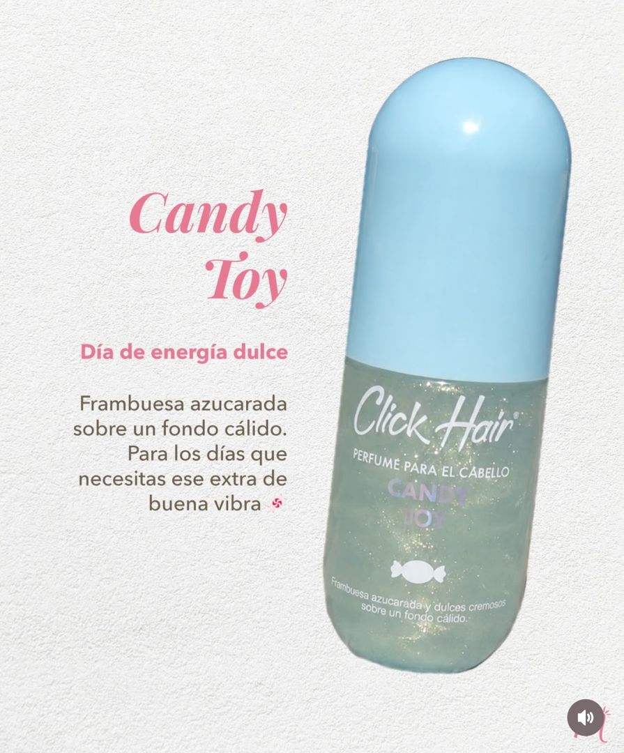 Perfumes capilares click hair 