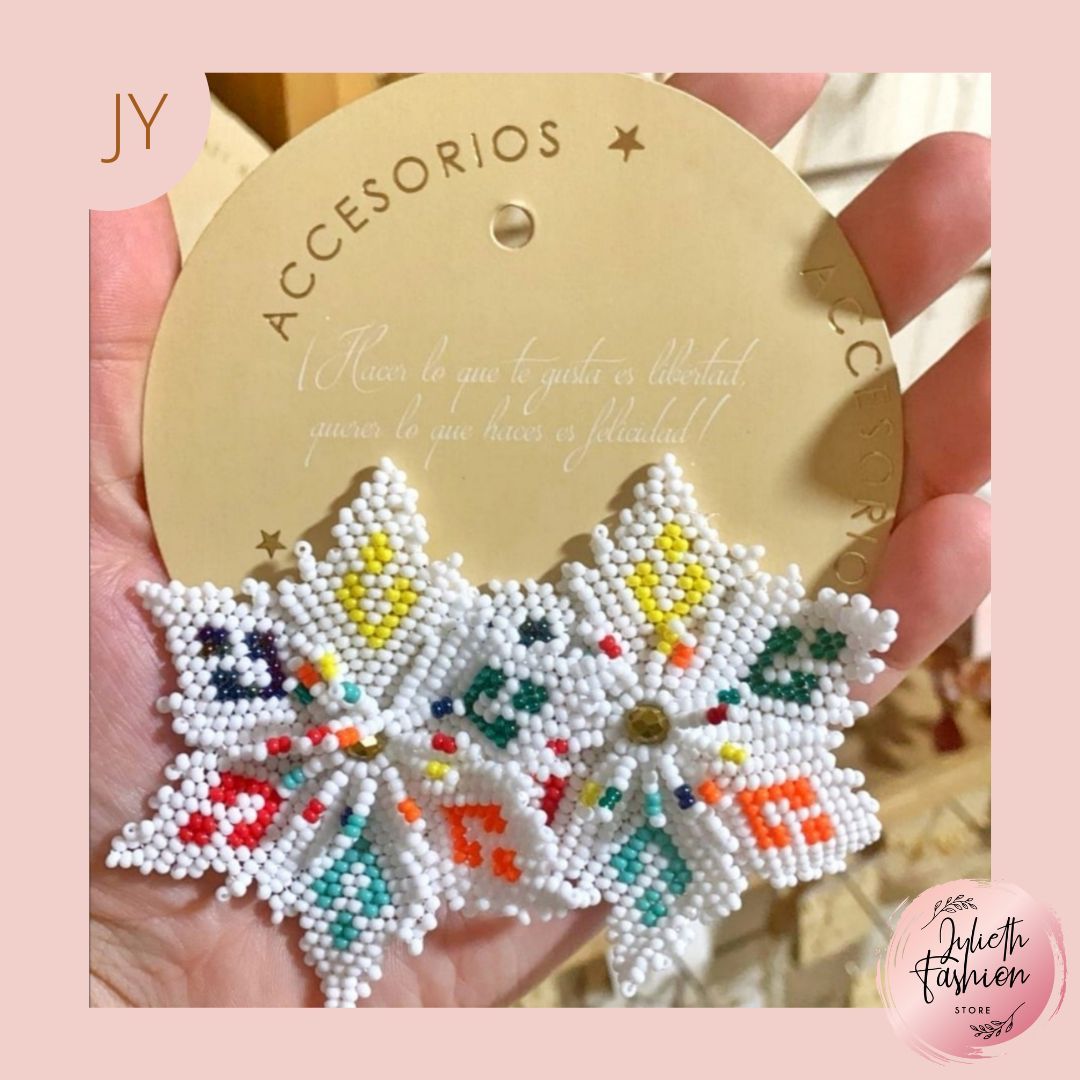 Maxi Aretes Flor Mandala 