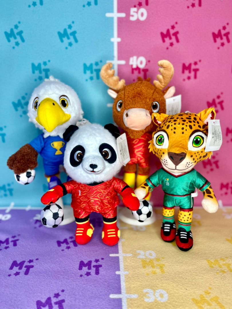 Mascotas mundialistas x4 FP