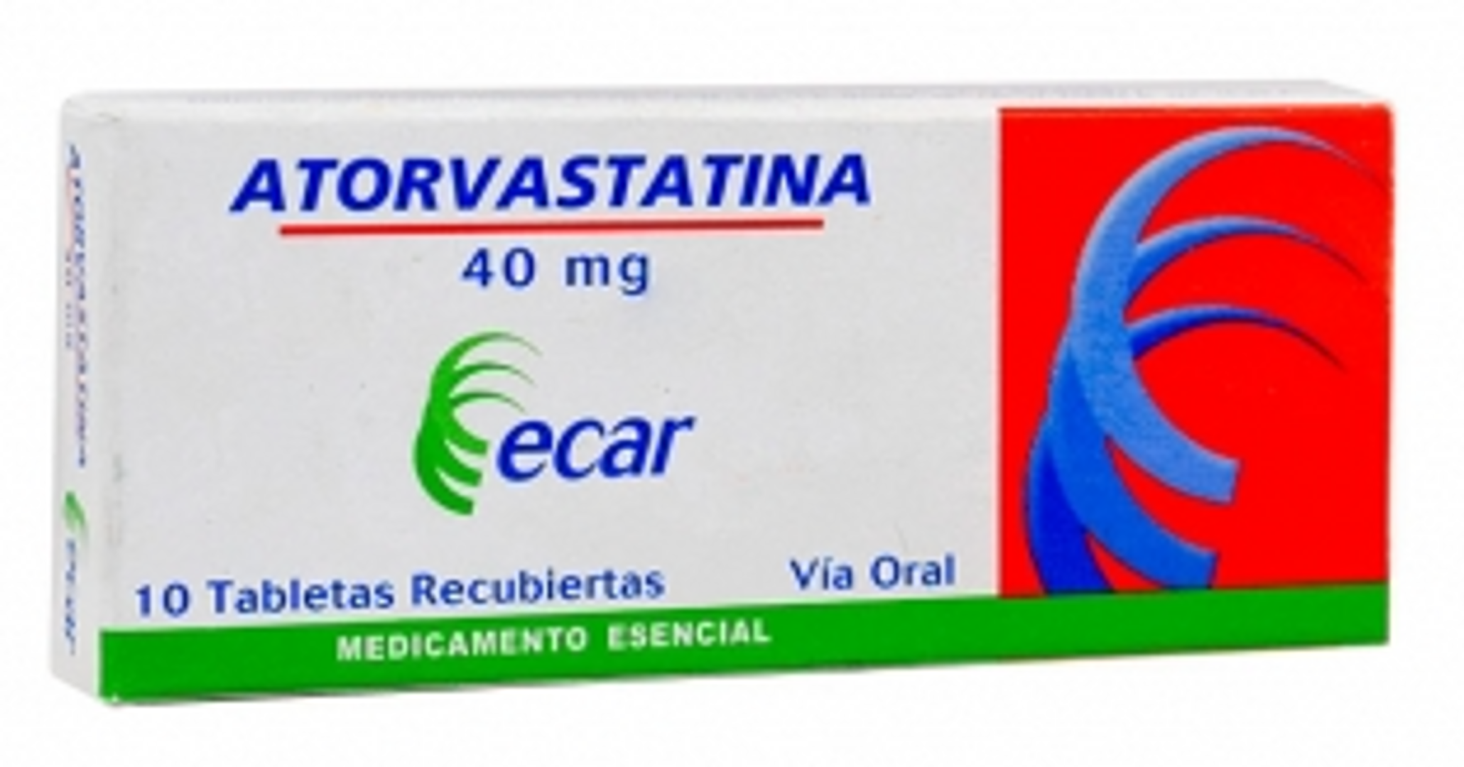 ATORVASTATINA 40MG ECAR SOB X 10 TAB