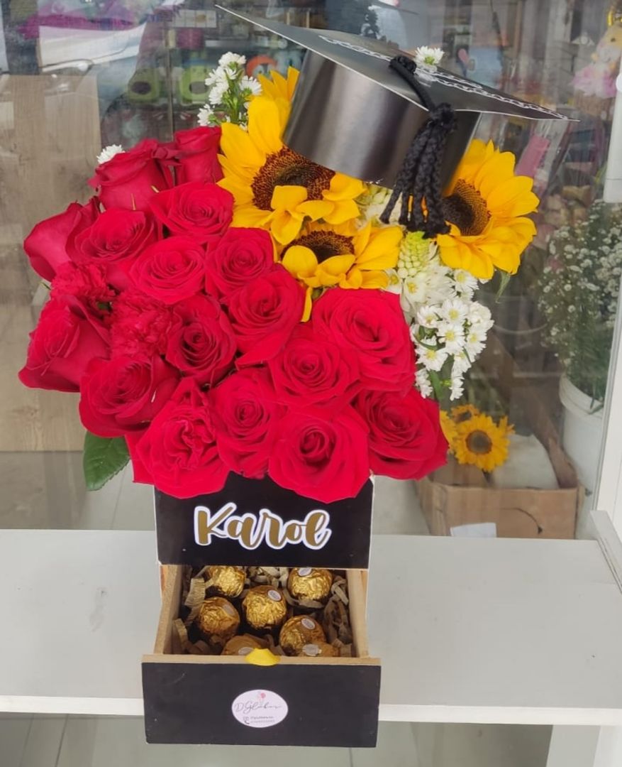 Box para una graduando 