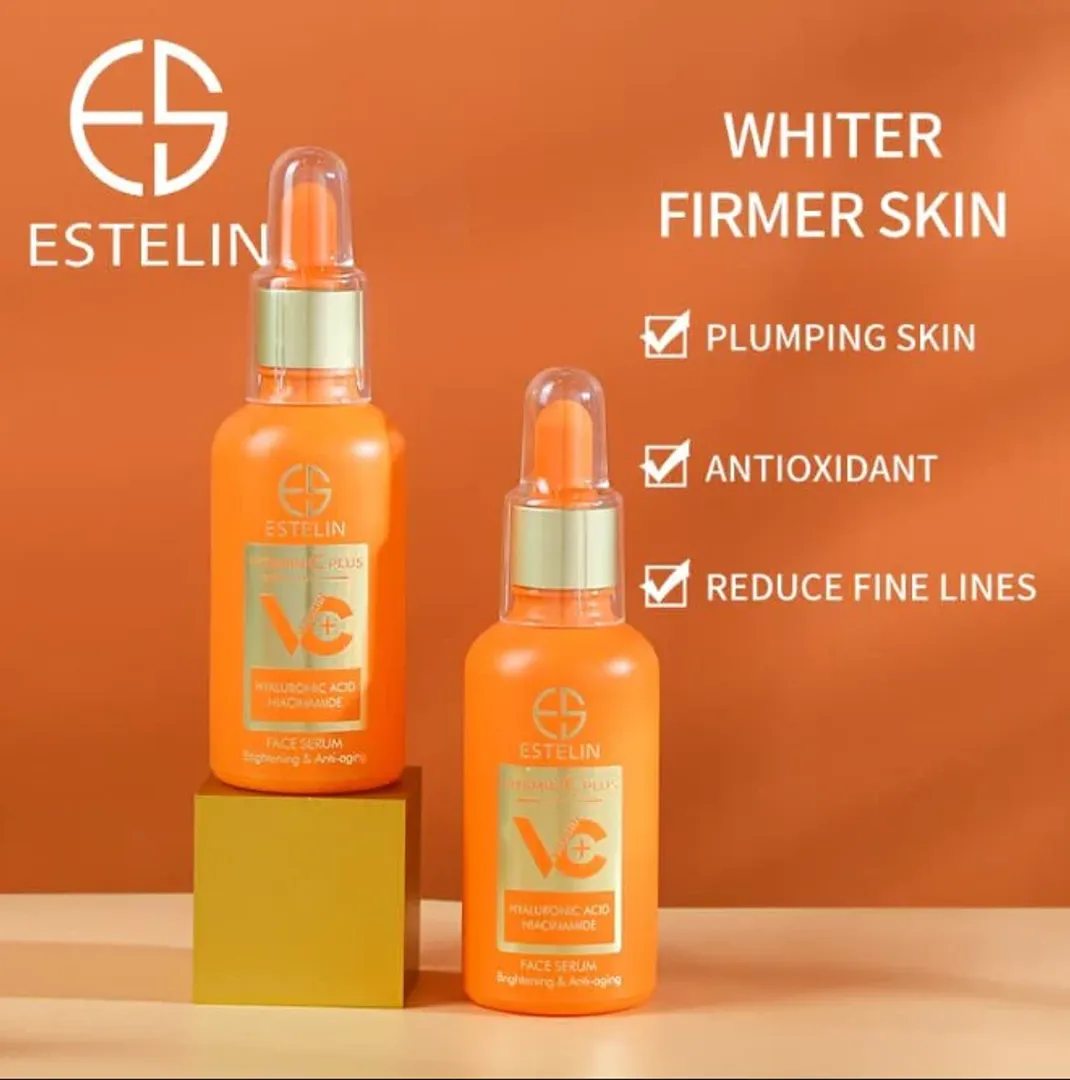 Suero facial con vitamina C y ácido hialurónico y niacinamida de ESTELIN