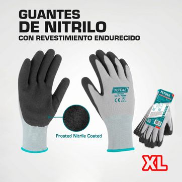 Imagen del producto GUANTES DE NITRILO CON REVESTIMIENTO ENDURECIDO TOTAL