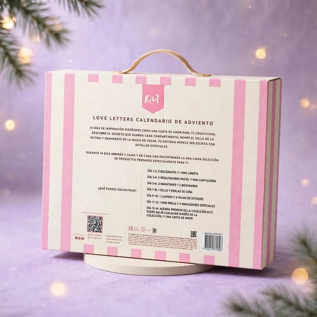 CALENDARIO DE ADVIENTO KIUT - LOVE LETTERS