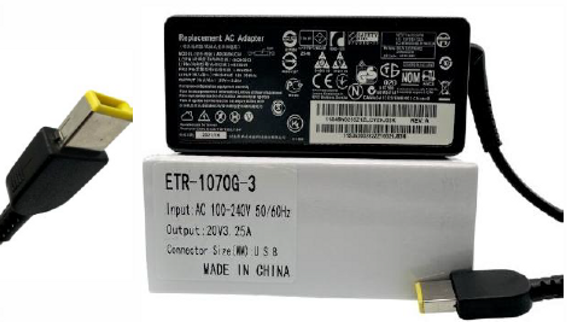 CARGADOR PORTATIL LENOVO