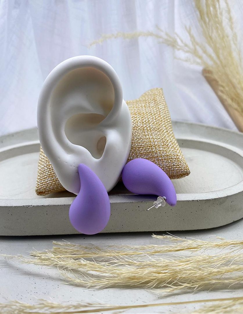 Topo gota, lila, material en plastico 