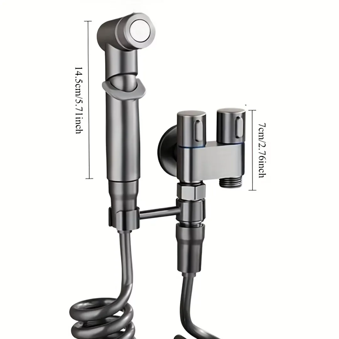 DUCHA VALVULA GRIFO DOBLE SALIDA BAÑO INODORO