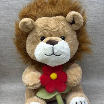 Imagen del producto LEON CON FLOR 50 CM