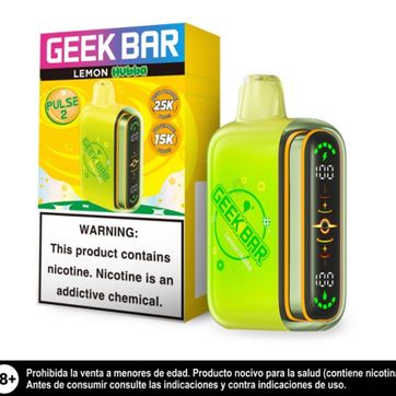 Imagen del producto Geek Bar Pulse 2 Lemon Hubba 25.000 Puffs