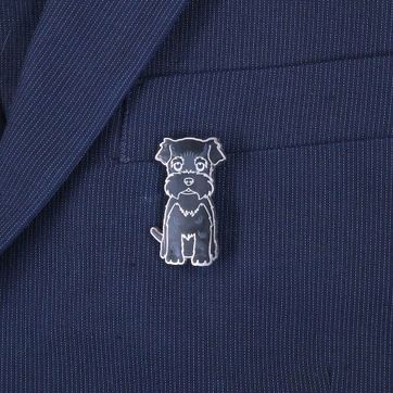 PIN SCHNAUZER NEGRO - imagen 3
